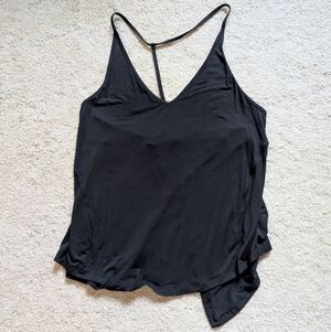 Lululemon Modal Silk Yoga Tank Top Size 4 Black